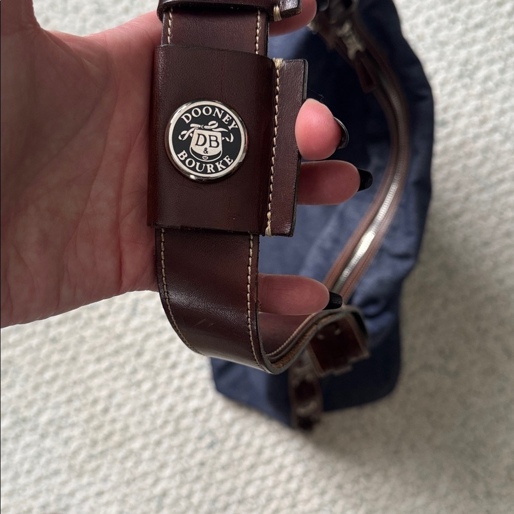 Dooney & Bourke Denim Hobo - Picture 2 of 6